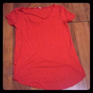 Orange Red Women’s Shirt